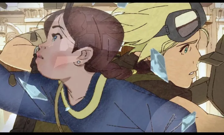 A Girl Meets a Boy and a Robot