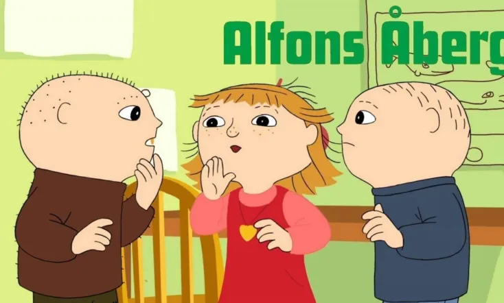 Alfons Åberg - Med styke-säcken