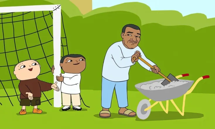 Alfons leker Einstein