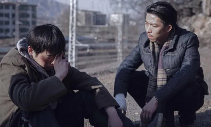 An Elephant Sitting Still