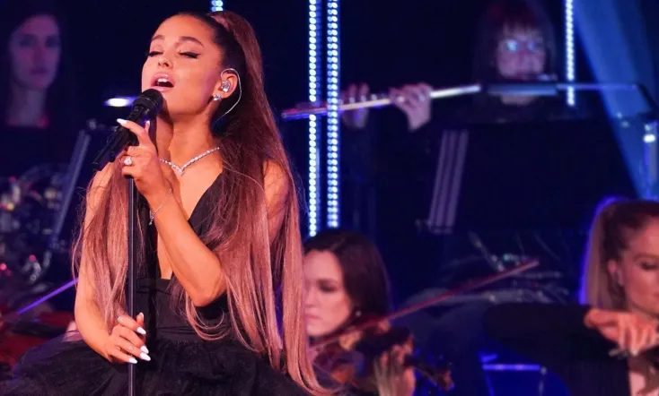 Ariana Grande at the BBC