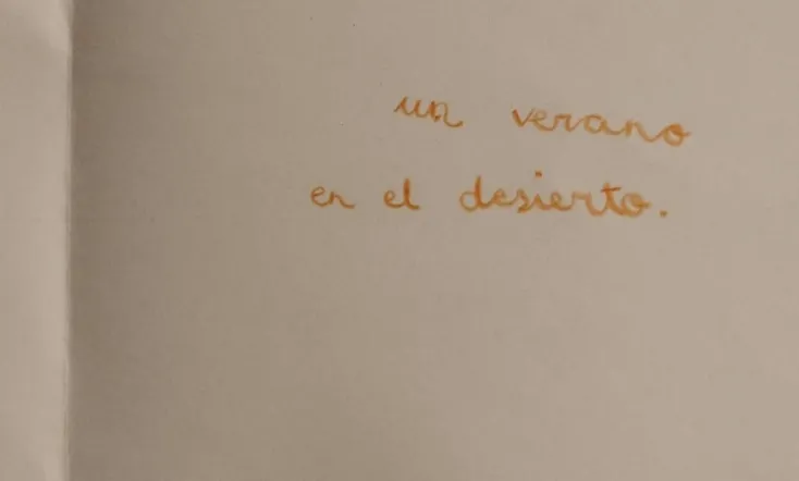 A Summer in the Desert