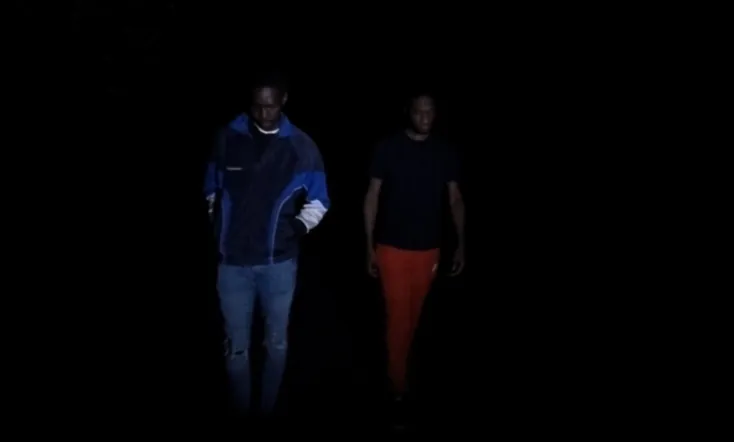 At the Entrance of the Night