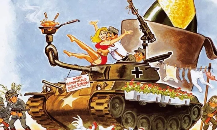 Champagner aus dem Knobelbecher