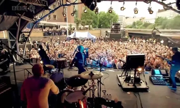 Coldplay at the BBC