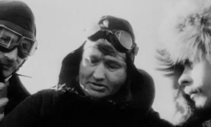 Comrade Chkalov Crosses the North Pole