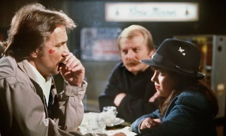 Das Mädchen auf der Treppe