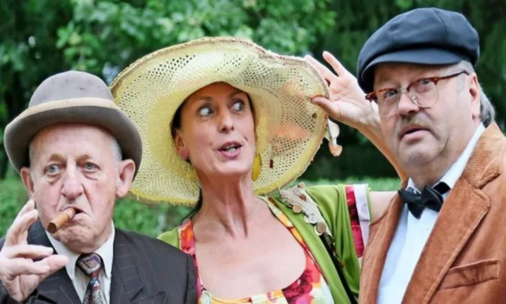 Die Würchwitzer Olsenbande auf der Suche nach dem Bernsteinzimmer