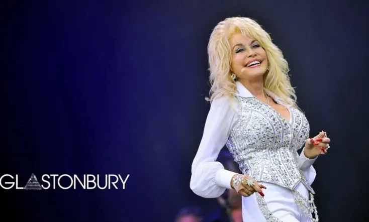 Dolly Parton at Glastonbury