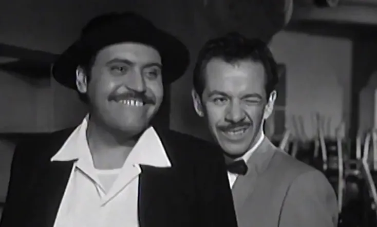 Dos meseros majaderos