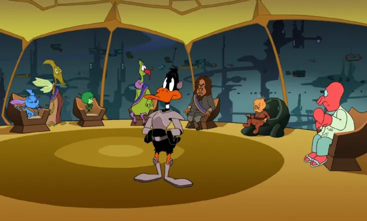Duck Dodgers in Attack of the Drones
