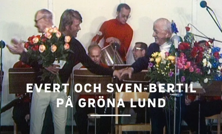Evert och Sven-Bertil på Gröna Lund