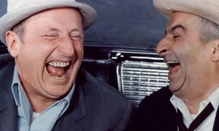 Fernandel, Jacques Tati, Bourvil, Louis de Funès - Les rois de la comédie