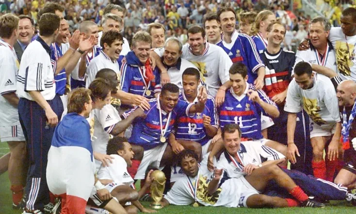 France - Brésil : Foot - Coupe du monde 1998 - Finale