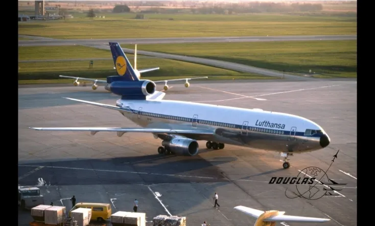 Frankfurt to Beijing in a Lufthansa DC-10