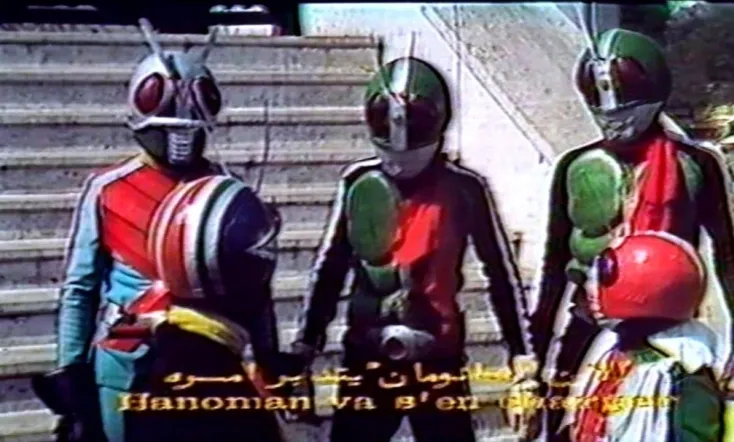Hanuman and the 5 Kamen Riders