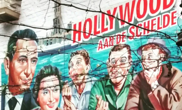 Hollywood on the river Scheldt