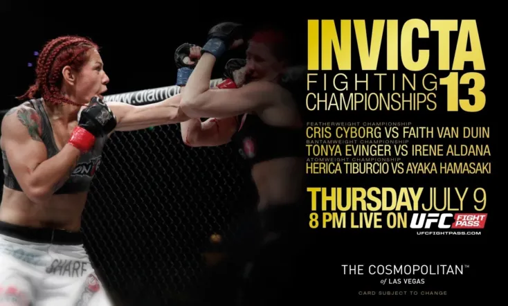 Invicta FC 13: Cyborg vs. Van Duin