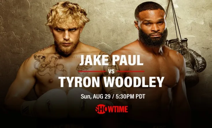 Jake Paul vs Tyron Woodley