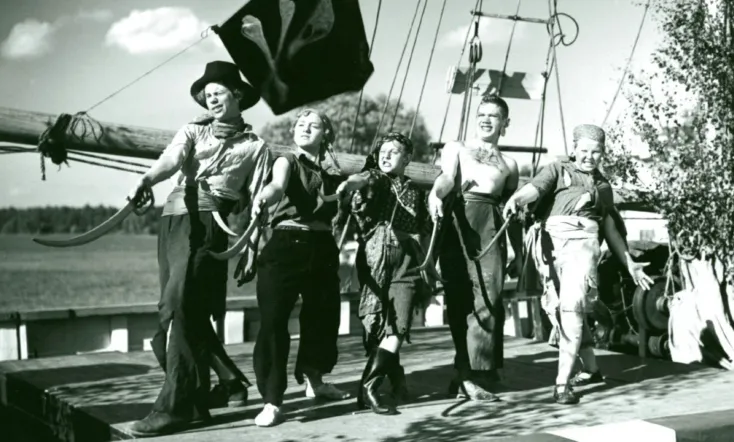 Kajan går till sjöss