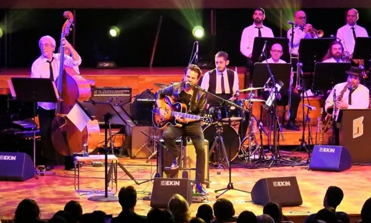 Kenan Dogulu Swings With Blue In Green Big Band