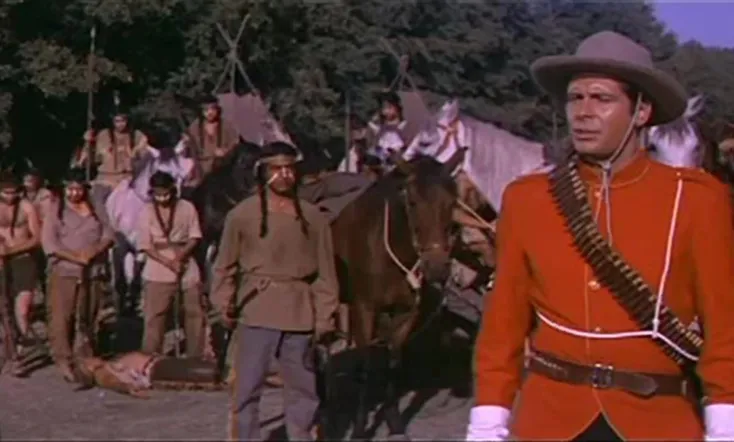 La carga de la policía montada