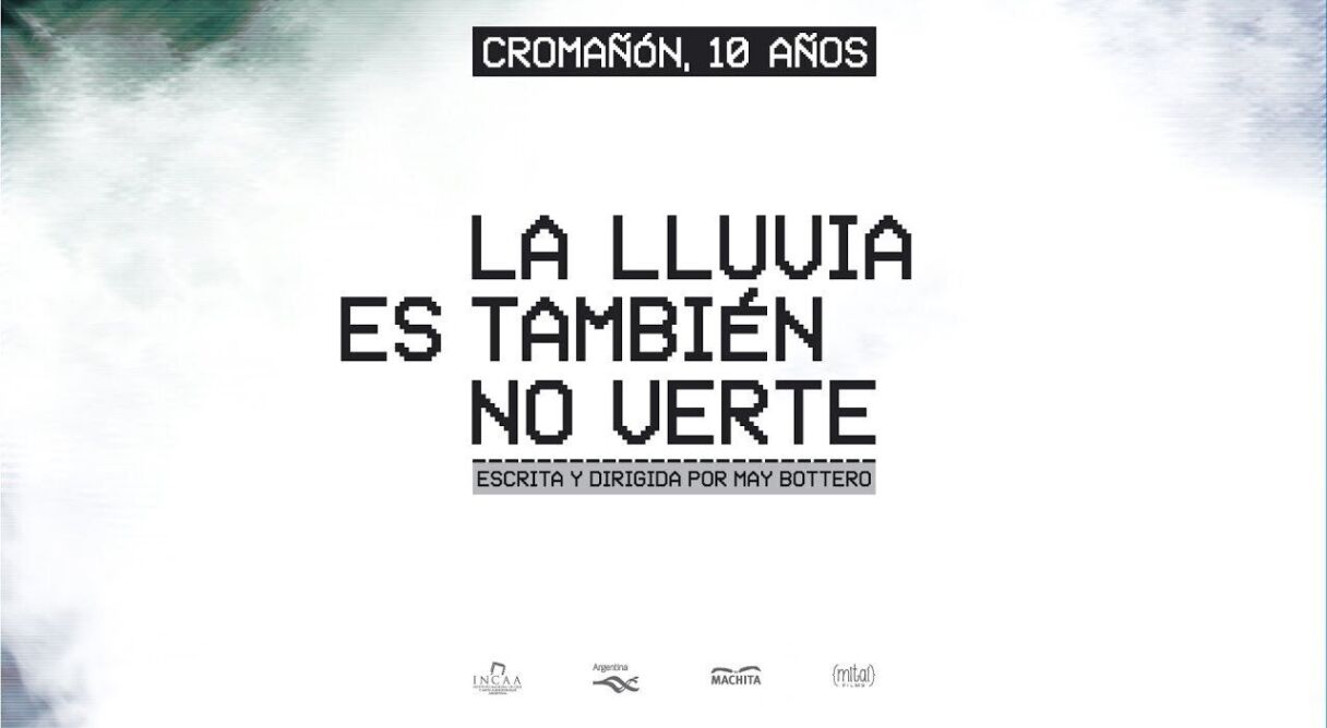 La lluvia es también no verte