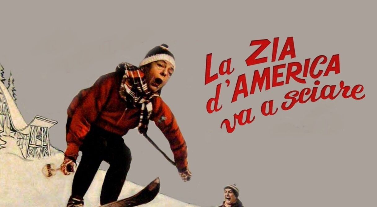 La zia d'America va a sciare