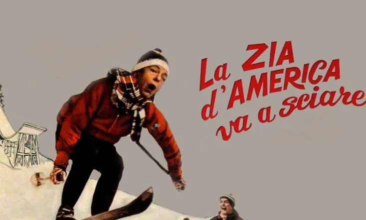 La zia d'America va a sciare