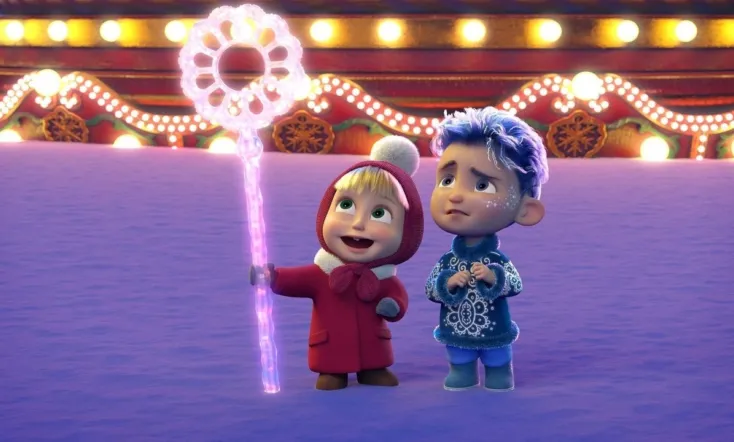 Masha i Medved v kino: 12 mesyatsev