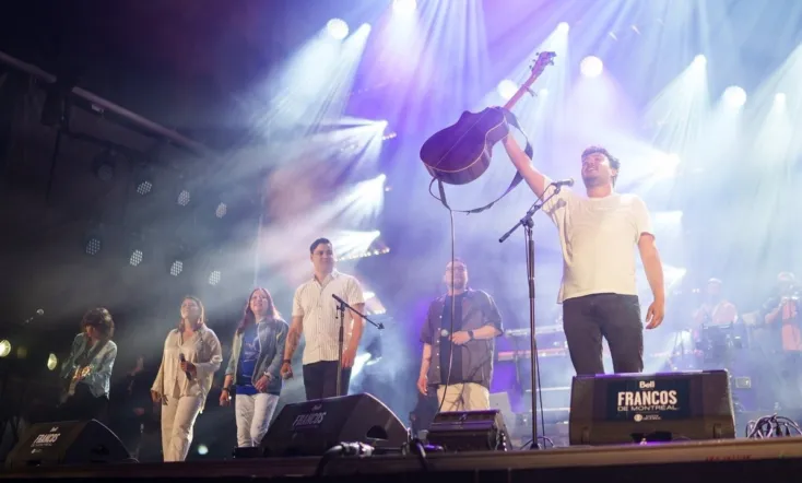 Émile Bilodeau et ses invités aux Francos 2022