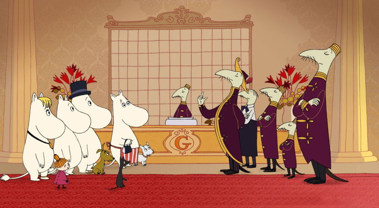 Moomins on the Riviera