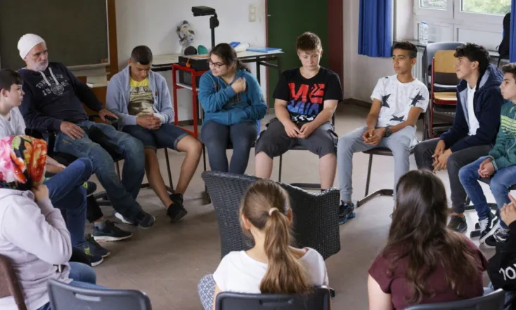 Mr. Bachmann and His Class