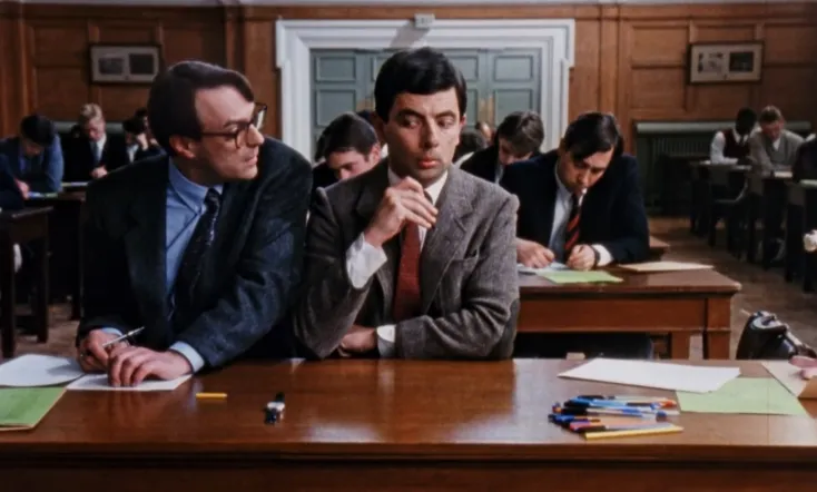Mr. Bean Takes an Exam