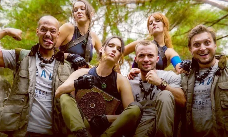 Énorme escape game en forêt