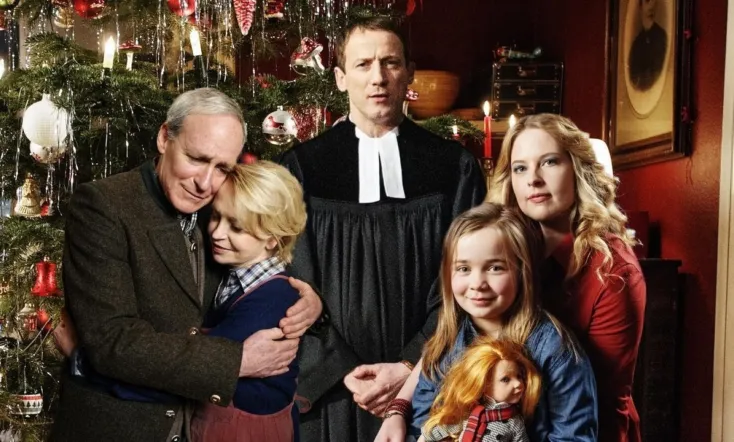 Obendrüber, da schneit es