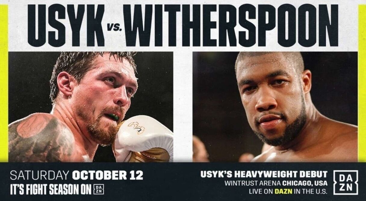 Oleksandr Usyk vs Chazz Witherspoon