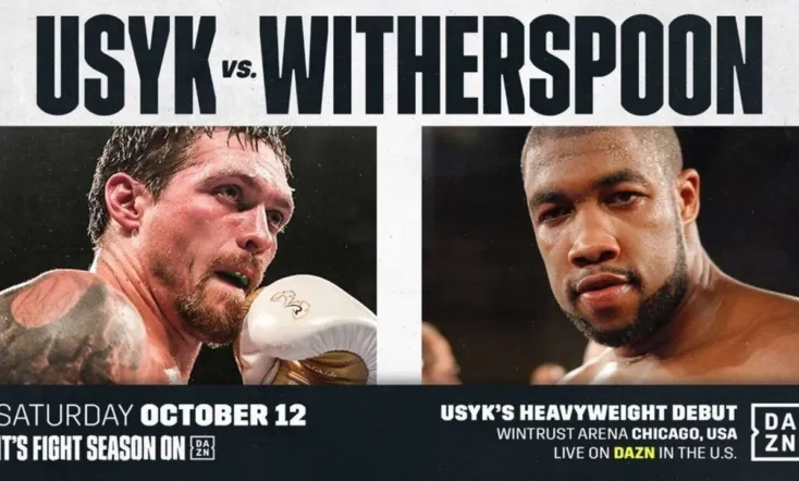 Oleksandr Usyk vs Chazz Witherspoon