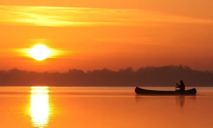 On a River in Ireland