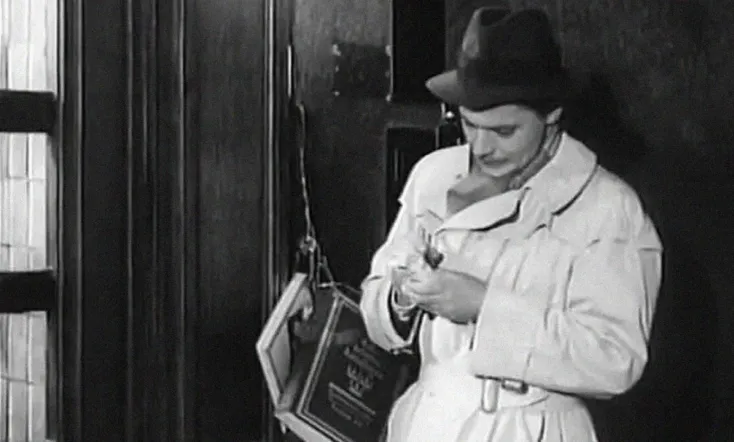 On a Bench in a Park