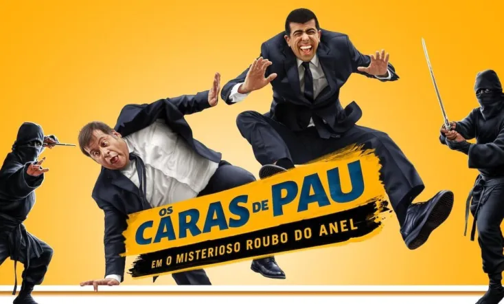 Os Caras de Pau em O Misterioso Roubo do Anel