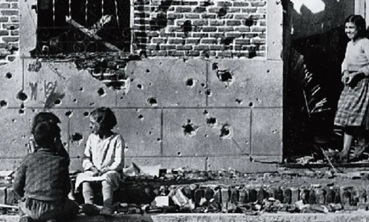 Paseo por una guerra antigua