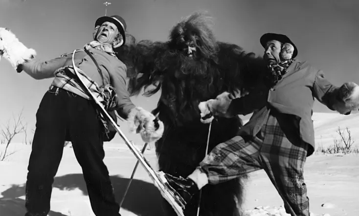 Pekka ja Pätkä lumimiehen jäljillä