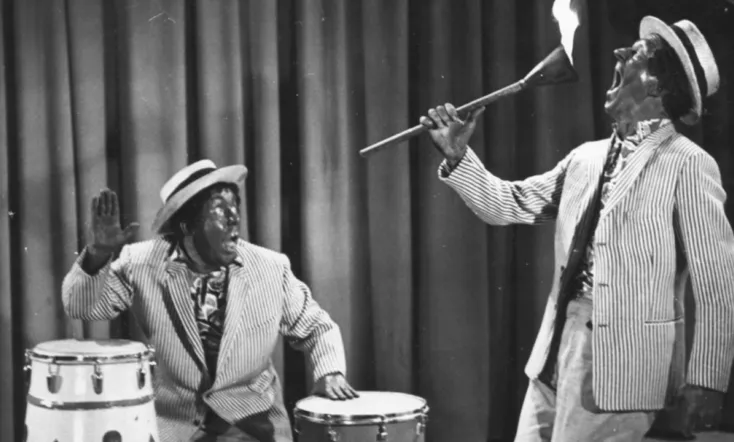 Pekka ja Pätkä neekereinä