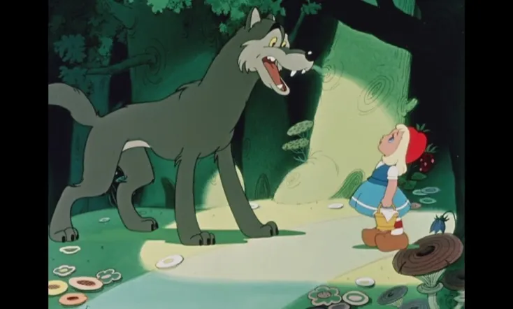 Petia and Little Red Riding Hood