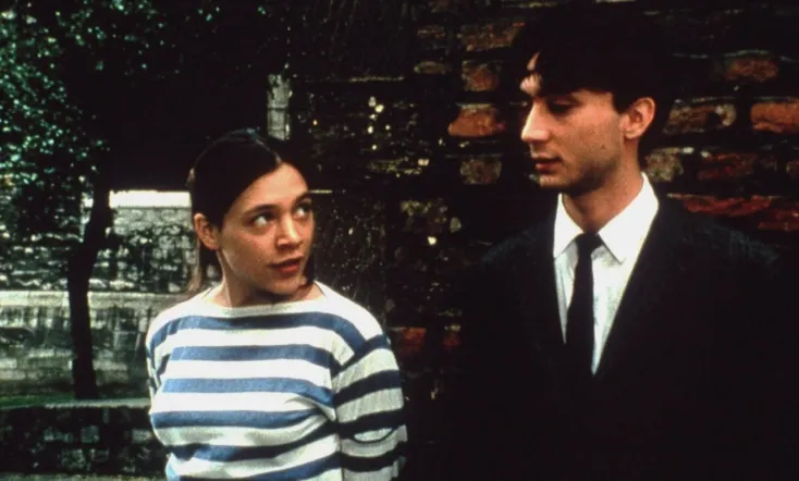 Portrait of a Young Girl at the End of the 60s in Brussels