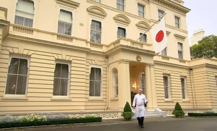 Rick Stein and the Japanese Ambassador