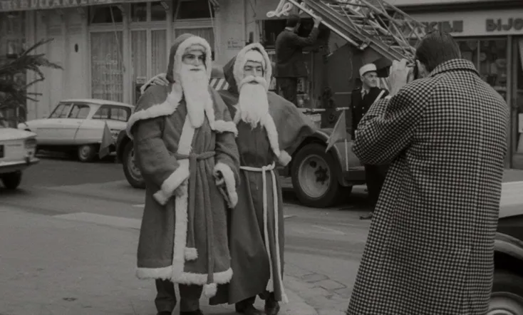 Santa Claus Has Blue Eyes