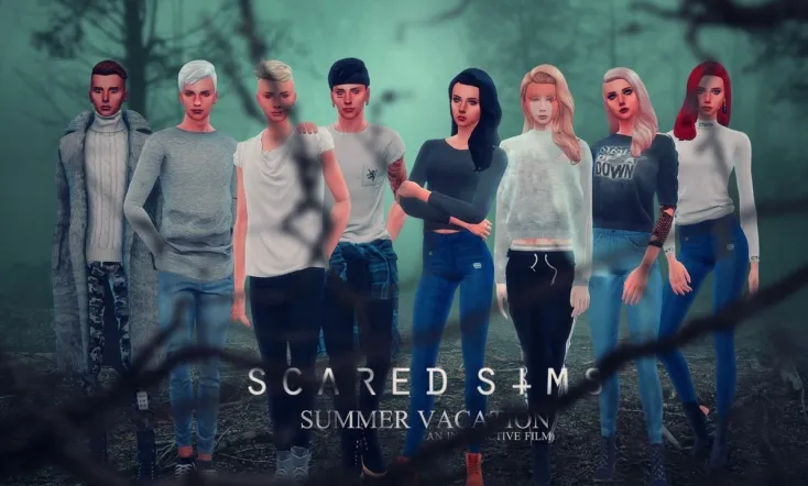Scared Sims: Summer Vacation