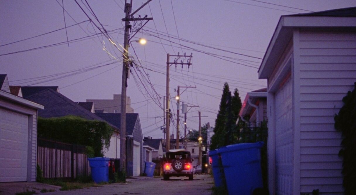 Smokestacks. (in the distance)